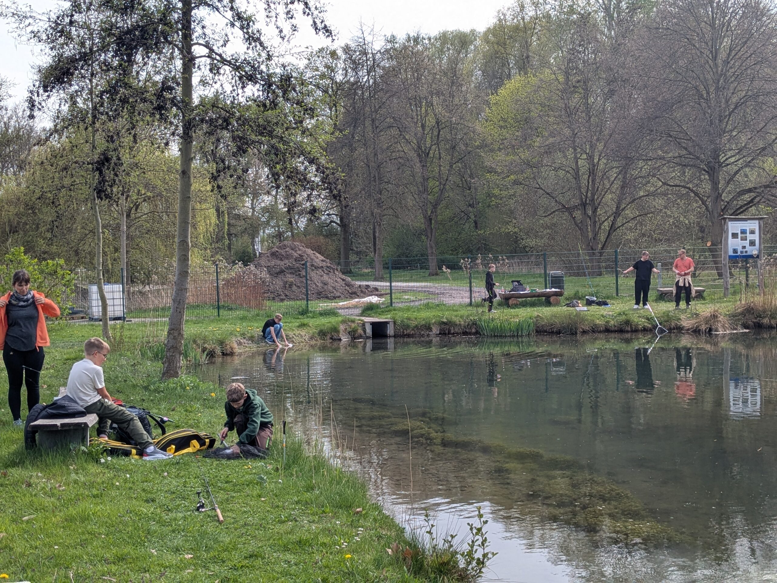 Anangeln Jugendgruppe am 18.04.2026