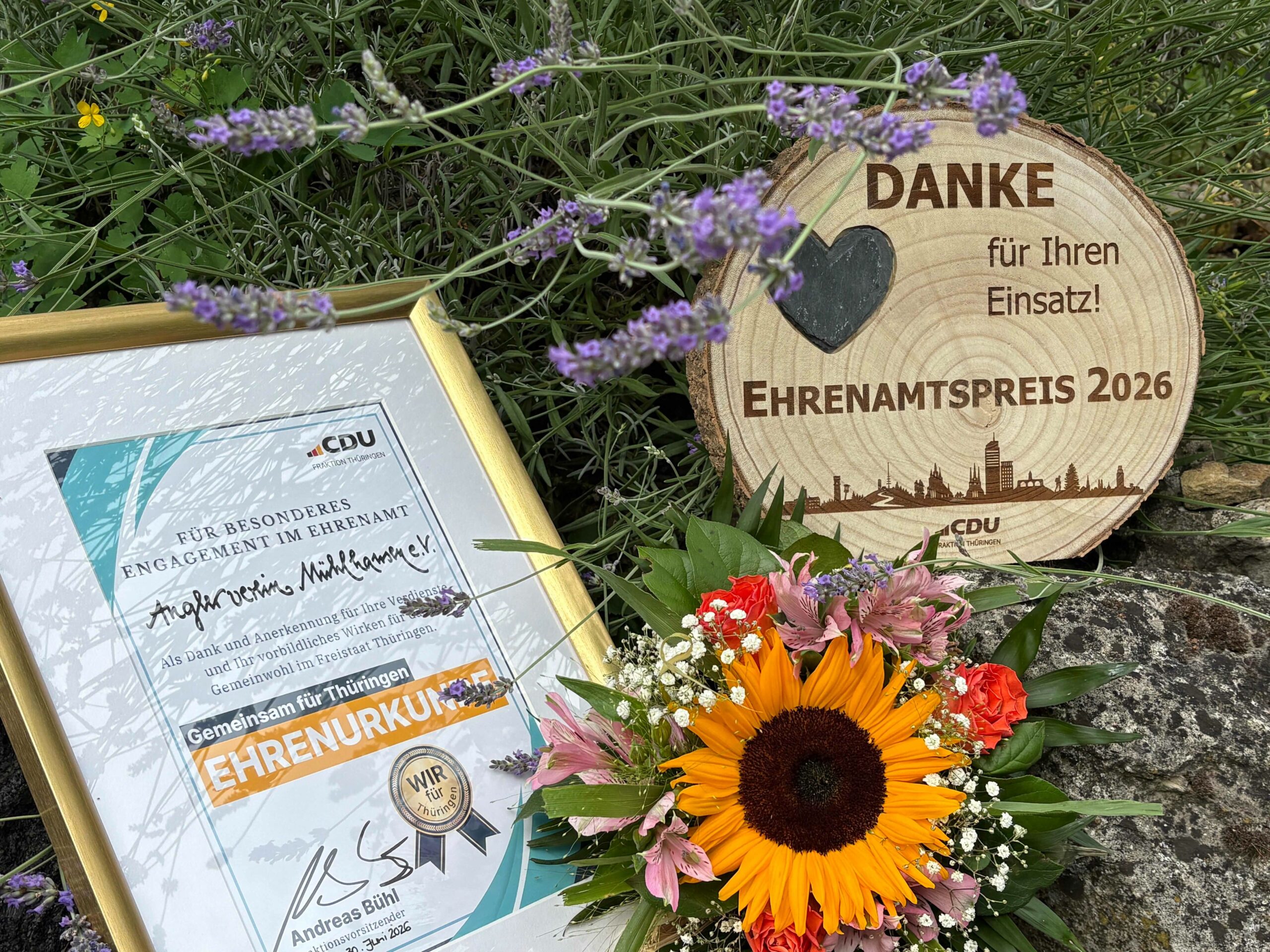 Ehrenamtliches Engagement im Thüringer Landtag geehrt