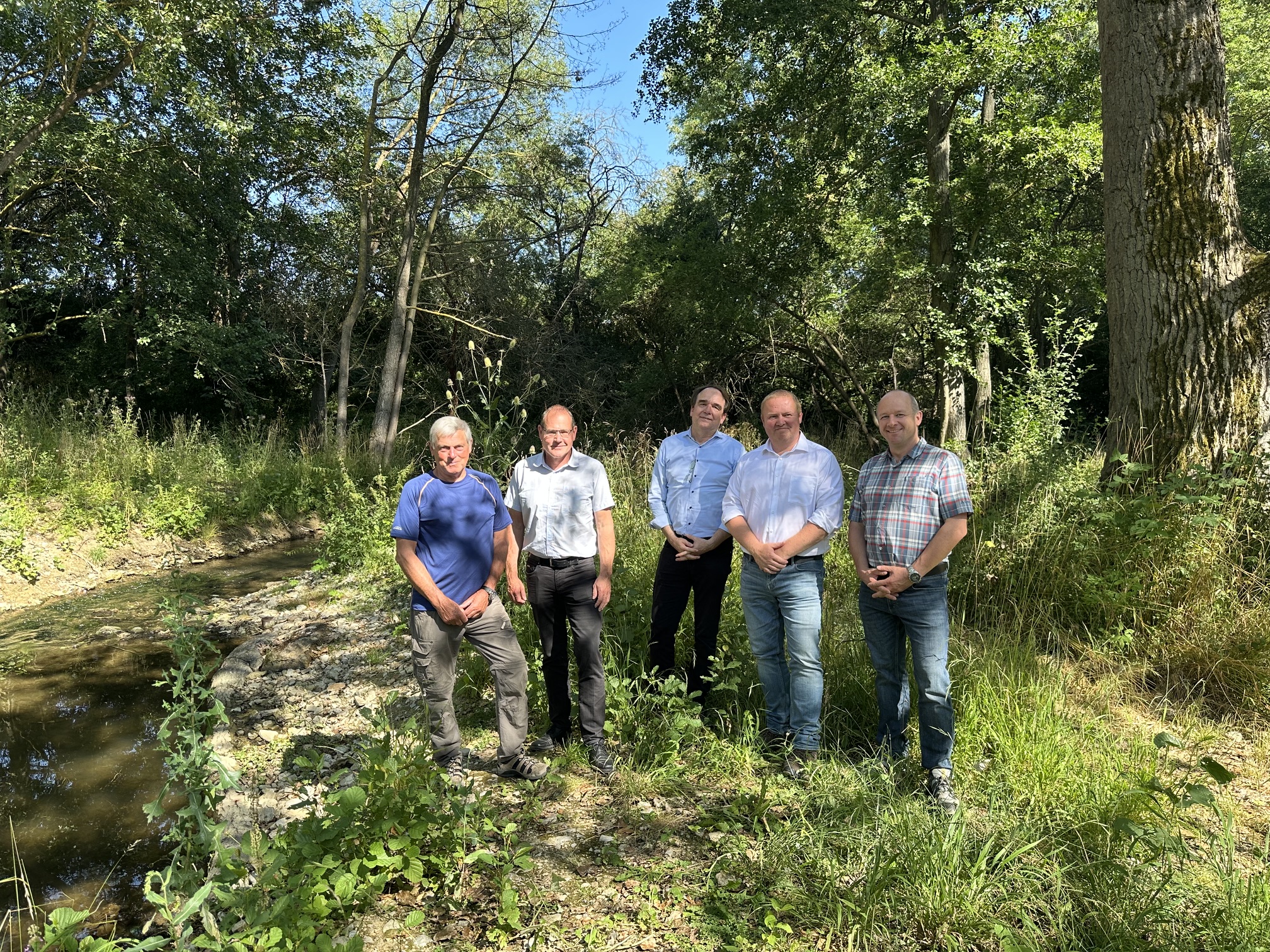 Thüringens Umweltminister Thilo Kummer zu Besuch in Mühlhausen